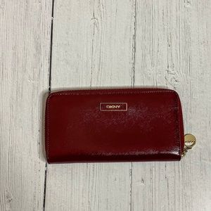 DKNY Oxblood Wallet